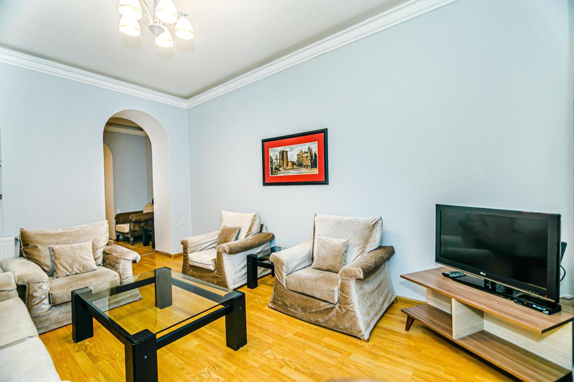 Azneft Royal Suite Apartment Sea View باكو المظهر الخارجي الصورة