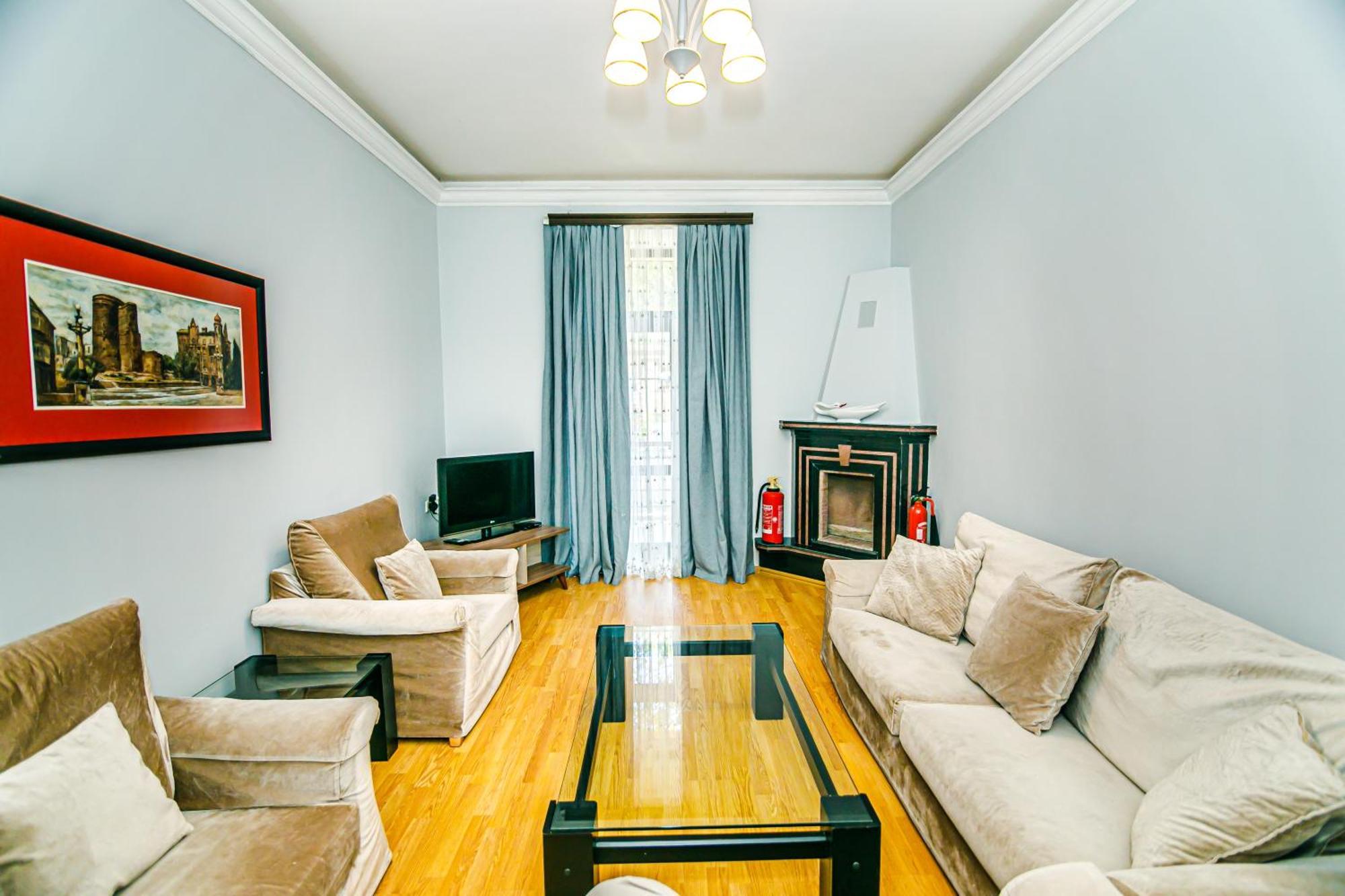 Azneft Royal Suite Apartment Sea View باكو المظهر الخارجي الصورة