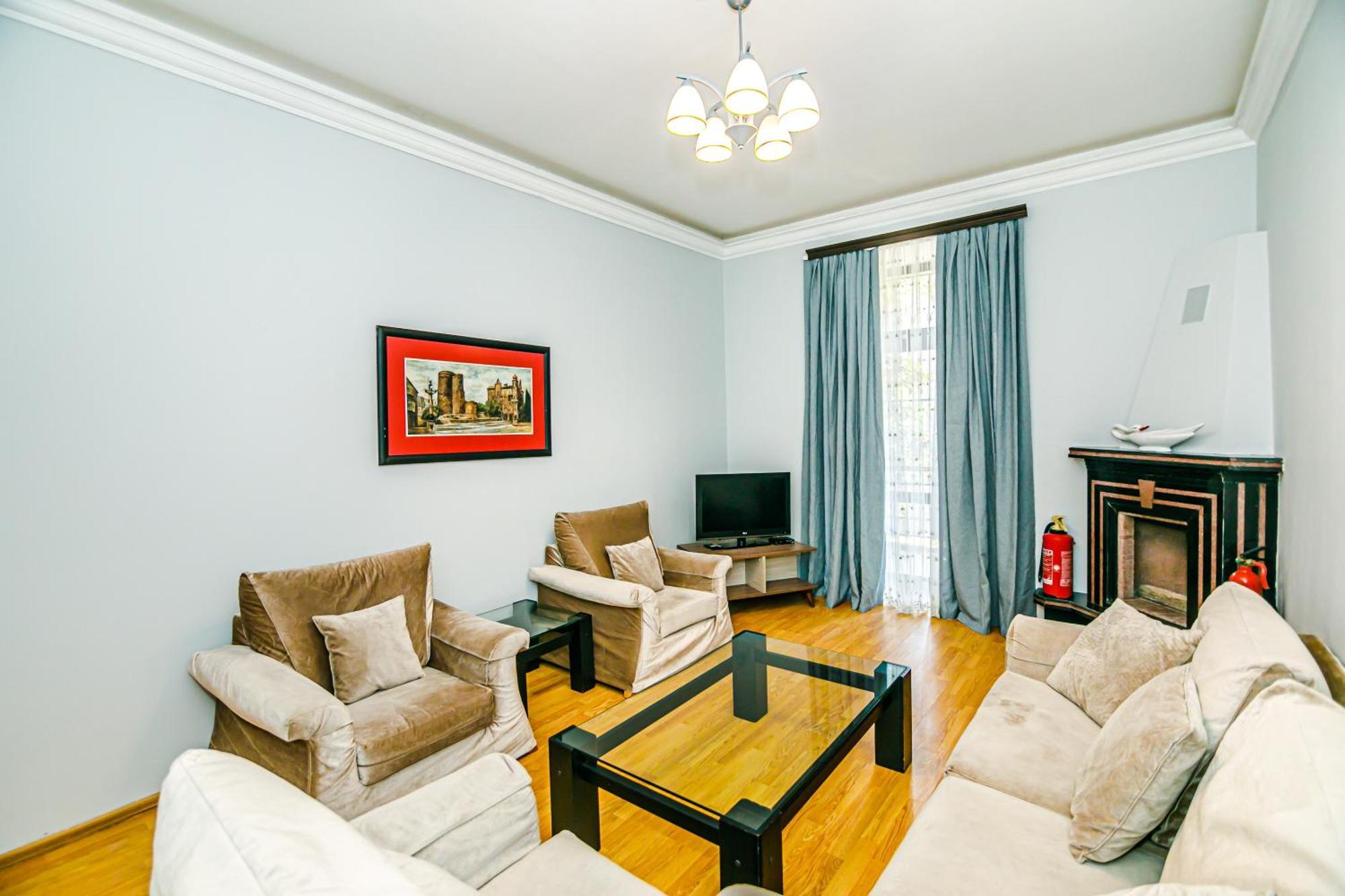 Azneft Royal Suite Apartment Sea View باكو المظهر الخارجي الصورة